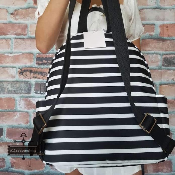 Kate spade backpack striped large new nwt - Picture 5 of 6